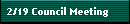 2/19 Council Meeting