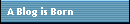 A Blog is Born
