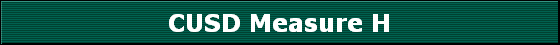 CUSD Measure H