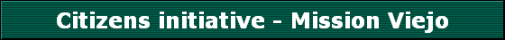 Citizens initiative - Mission Viejo