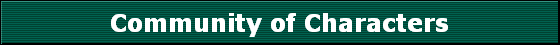 Community of Characters