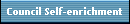 Council Self-enrichment