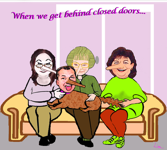 LAPDOGLECKNESSandhisentourage