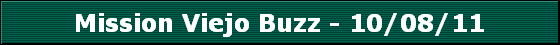 Mission Viejo Buzz - 10/08/11