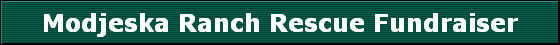 Modjeska Ranch Rescue Fundraiser
