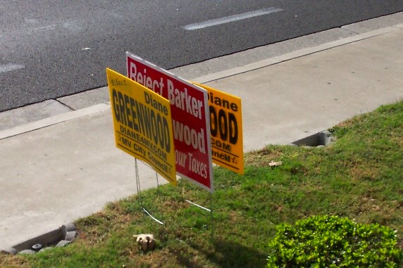 blocked sign blocked sign