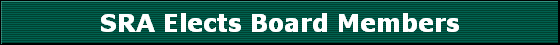 SRA Elects Board Members