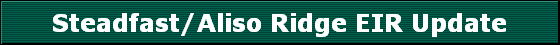 Steadfast/Aliso Ridge EIR Update
