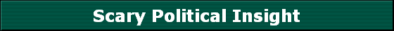 Scary Political Insight
