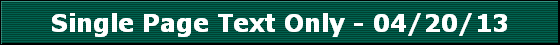Single Page Text Only - 04/20/13 Single Page Text Only - 04/20/13